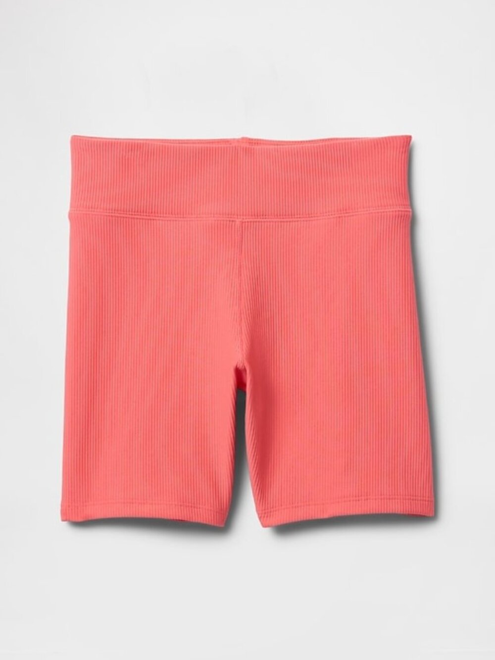 Gap Kids ribbed bike shorts - fresh coral salmon pink color XL (12) NWOT